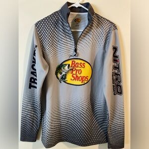 Men’s Bass Pro 1/4 Zip Shirt, Size Small
